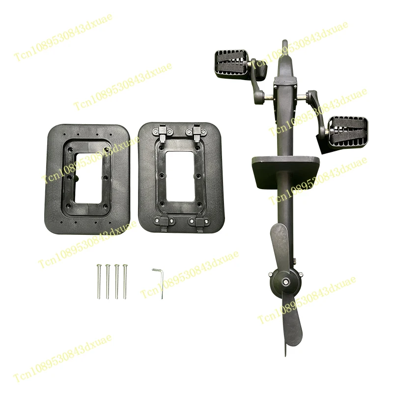 Folded Foldable Canoe Kayak Foot Boat Propel Pedal Drive System Fishing Kayak