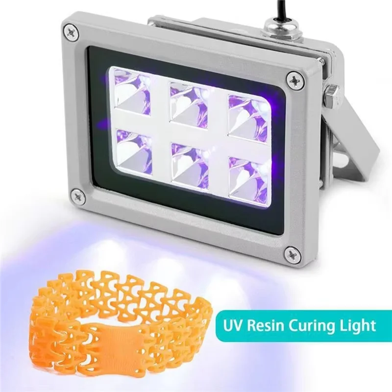 B17C LED UV-lamp UV-lijm LED-uithardingslamp 405Nm UV-uithardingslamp 3D-printen secundaire uitharding