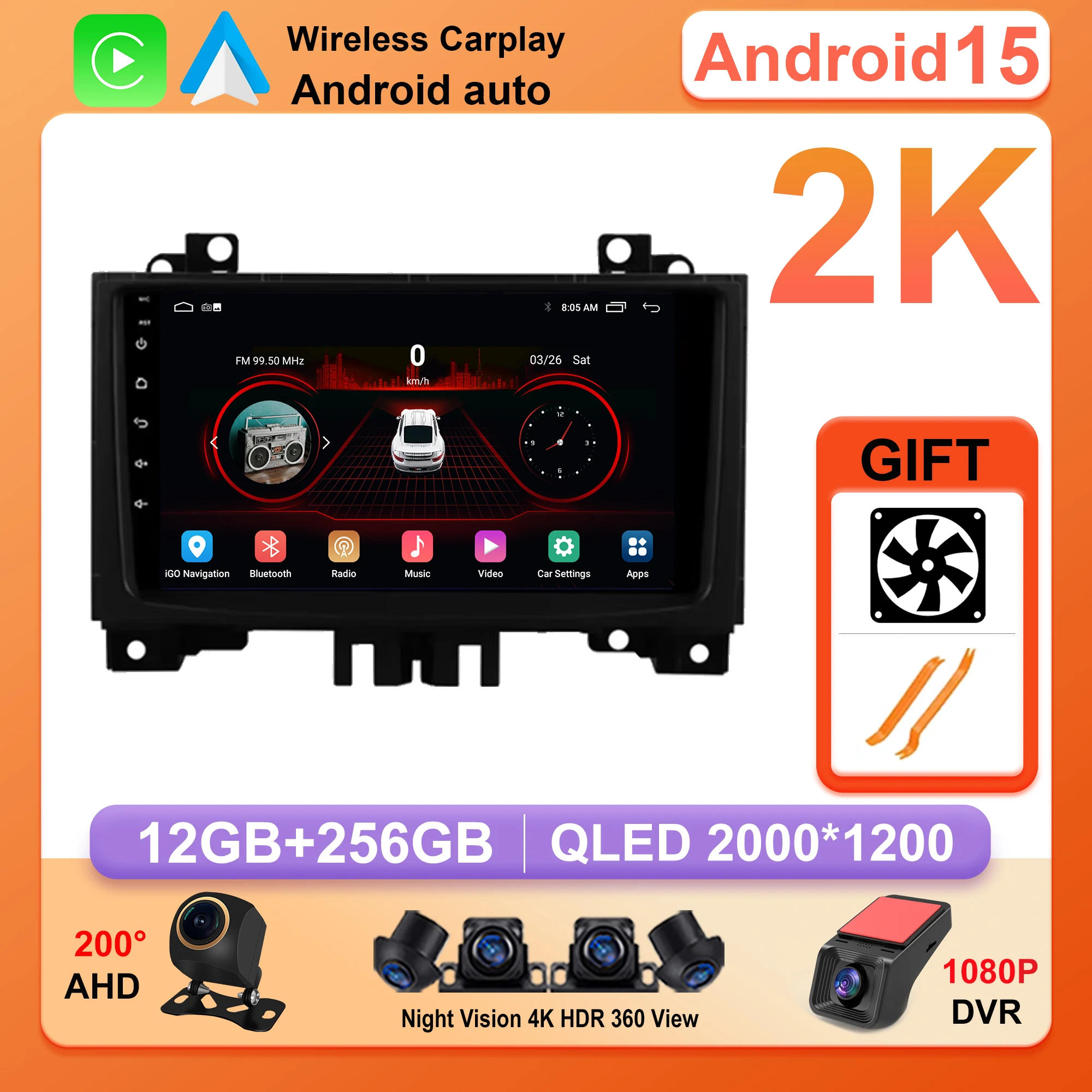 

Android auto car Radio For Mercedes-Benz Sprinter For Volkswagen Crafter 2006 - 2016 Multimedia car Stereo audio Player DVD
