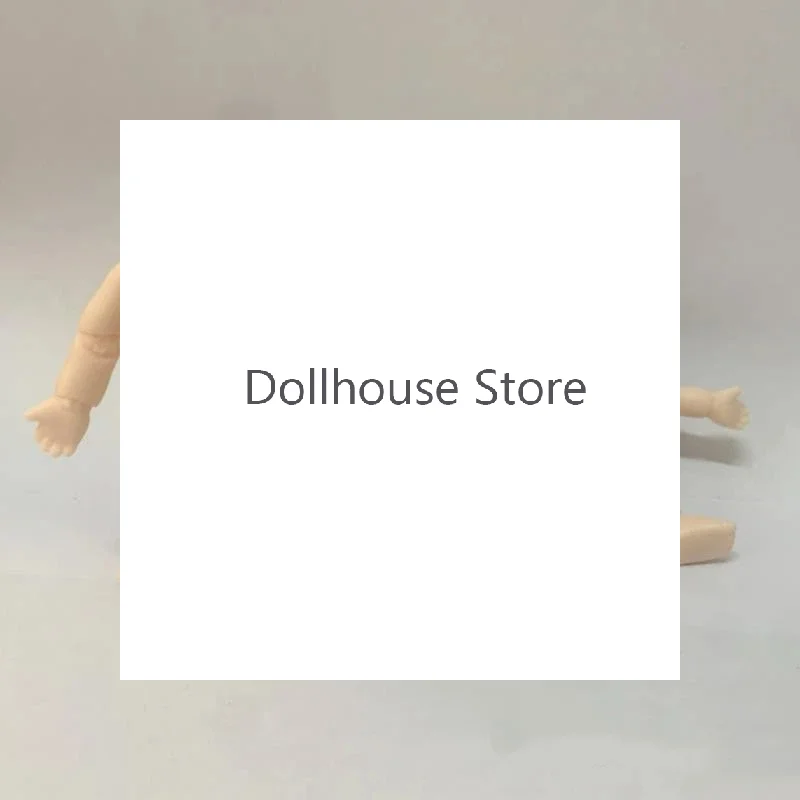 1 stuks 4 inch pop prinses accessoires minipop of lichaam vervangend onderdeel 6,3 cm hoogte lichaam met multi-gewrichten