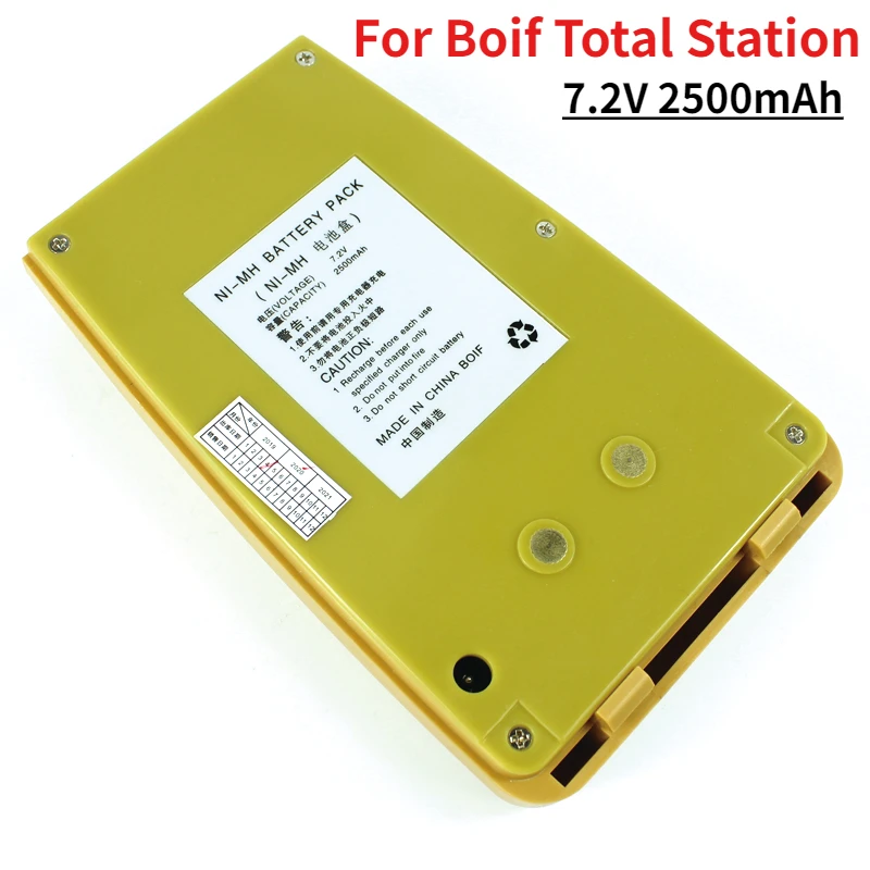 

2500mAh Rechargeable Battery for Boif 812 Total Station Surveying Instrument NI-MH Battery