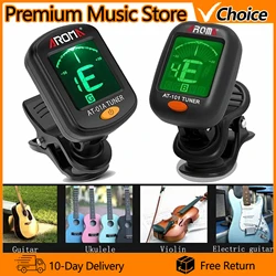 IRIN Guitar Tuner AT-01A/101 Foldable Rotatable Clip-on Tuner High Sensitivity for Bass Ukulele Chromatic Guitar Accessories
