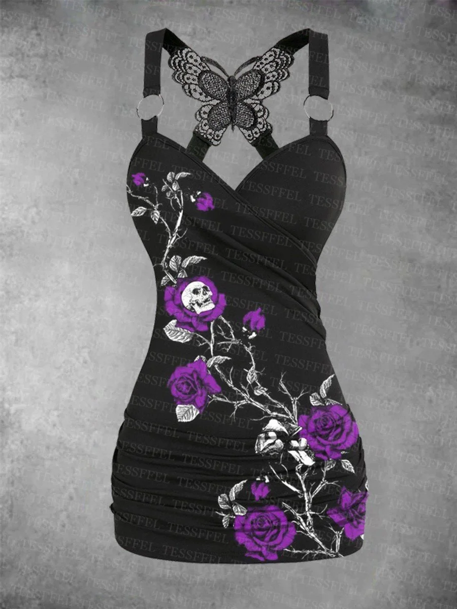 

Newest Colorful Graffiti Flower Gradient Animal Pattern Vintage Retro Harajuku 3DPrint Women Sexy Tank Top Lace Hollow Vest A11