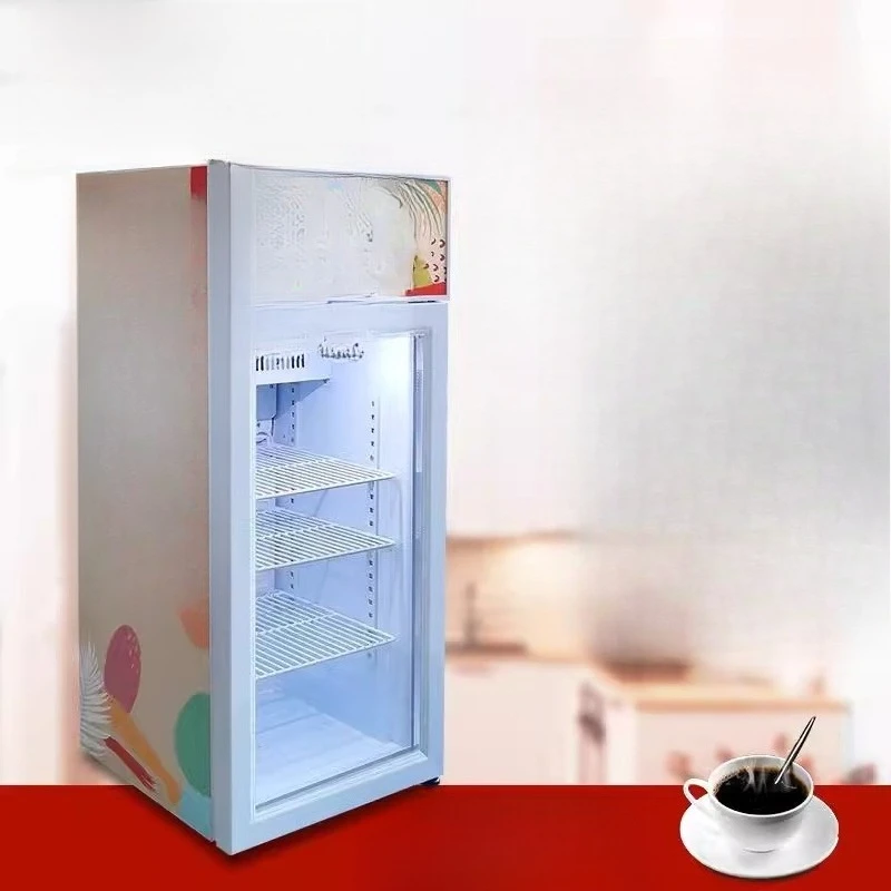 

Hot drink cabinet Refrigerated and heated dual-purpose beverage cabinet Insulation and heating display cabinet Desktop