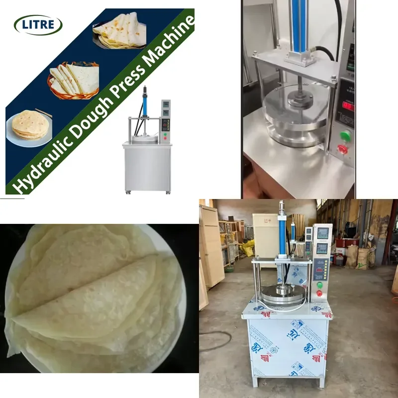

Hot Sale Heavy-Duty Chapati Dough Cake Tortilla Press Machine for Fast Food Restaurants Pancake Machine