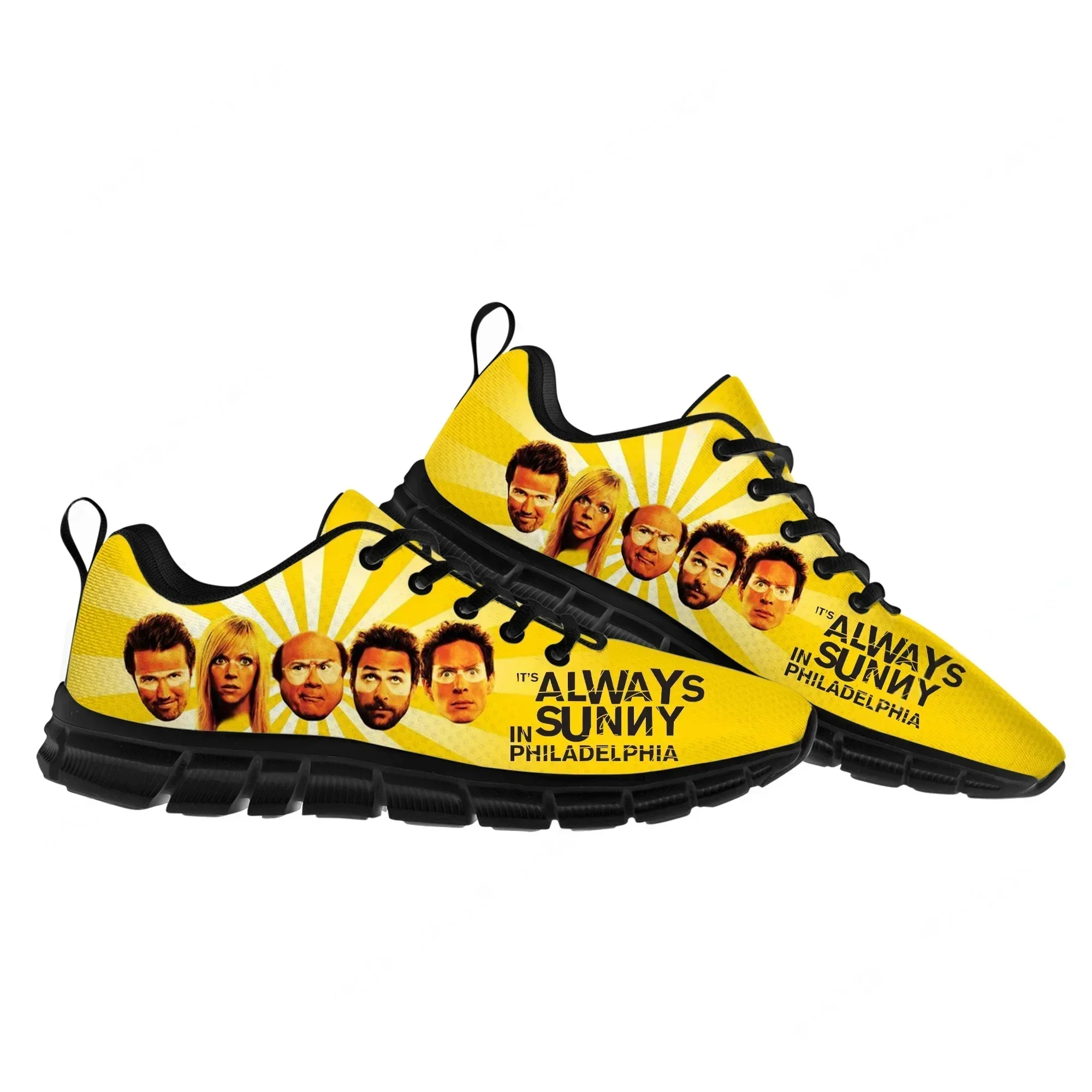 It's Always Sunny in Philadelphia Sports Shoes Mens Womens Sneakers Frank Reynolds Casual Custom Shoes