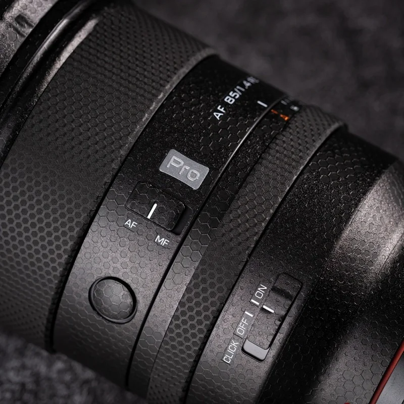 Кожа наклейки для Viltrox AF85 F1. Наклейка на объектив с креплением 4 Pro FE AF 85 мм F1.4 наклейка 1 Фото №4