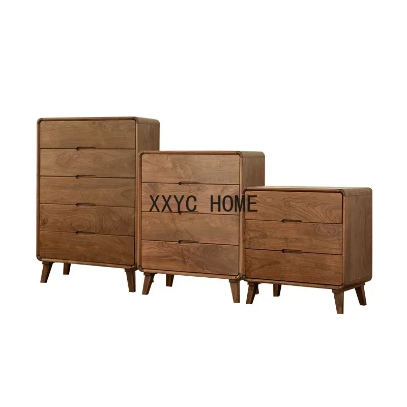 

Современный минималистичный шкаф для хранения из цельного дерева, шкаф для хранения в спальне, гостиной