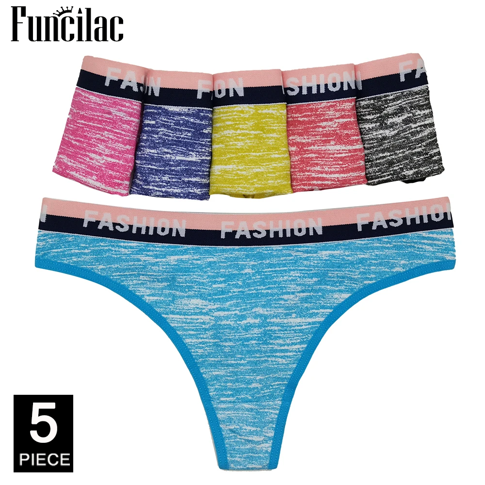 G-string Panties Cotton Women's Underwear Sexy Panties Female Underpants Thong Camouflage Pantys Lingerie Femme 5 pcs/lot