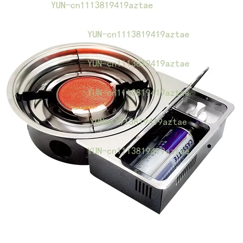 Built-In Infrared Cassette Gas Furnace, Indoor Fire Heating Boiler, Portable Cassette Heater, Gas Tank Not Included