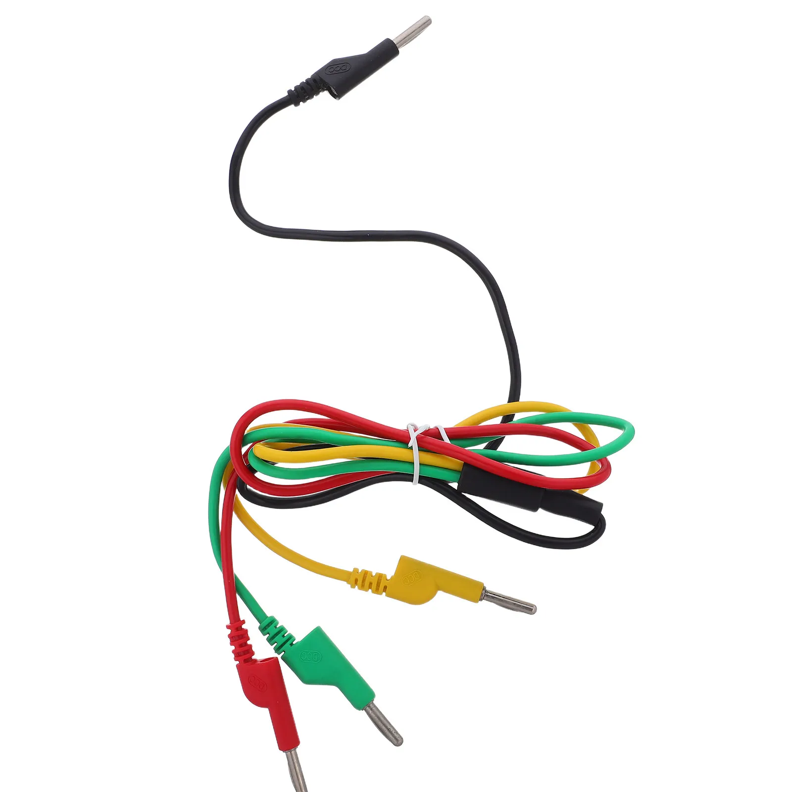 3-Way Banana Plug Splitter Cable for Multimeter Test Leads – Flexible Low-Resistance Electrical Testing