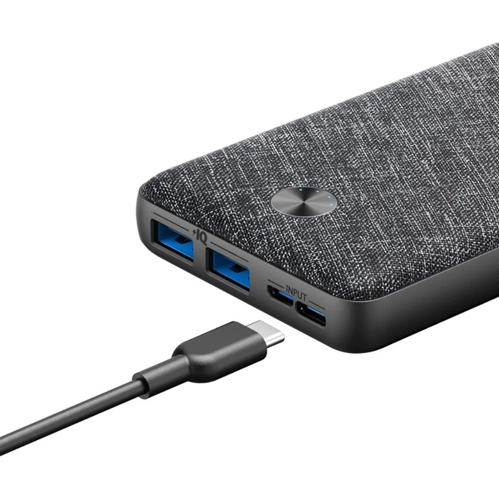 Anker PowerCore Metro Essential 20000mAh Portable Charger, Power Bank with PowerIQ Technology and USB-C Input (A1268)