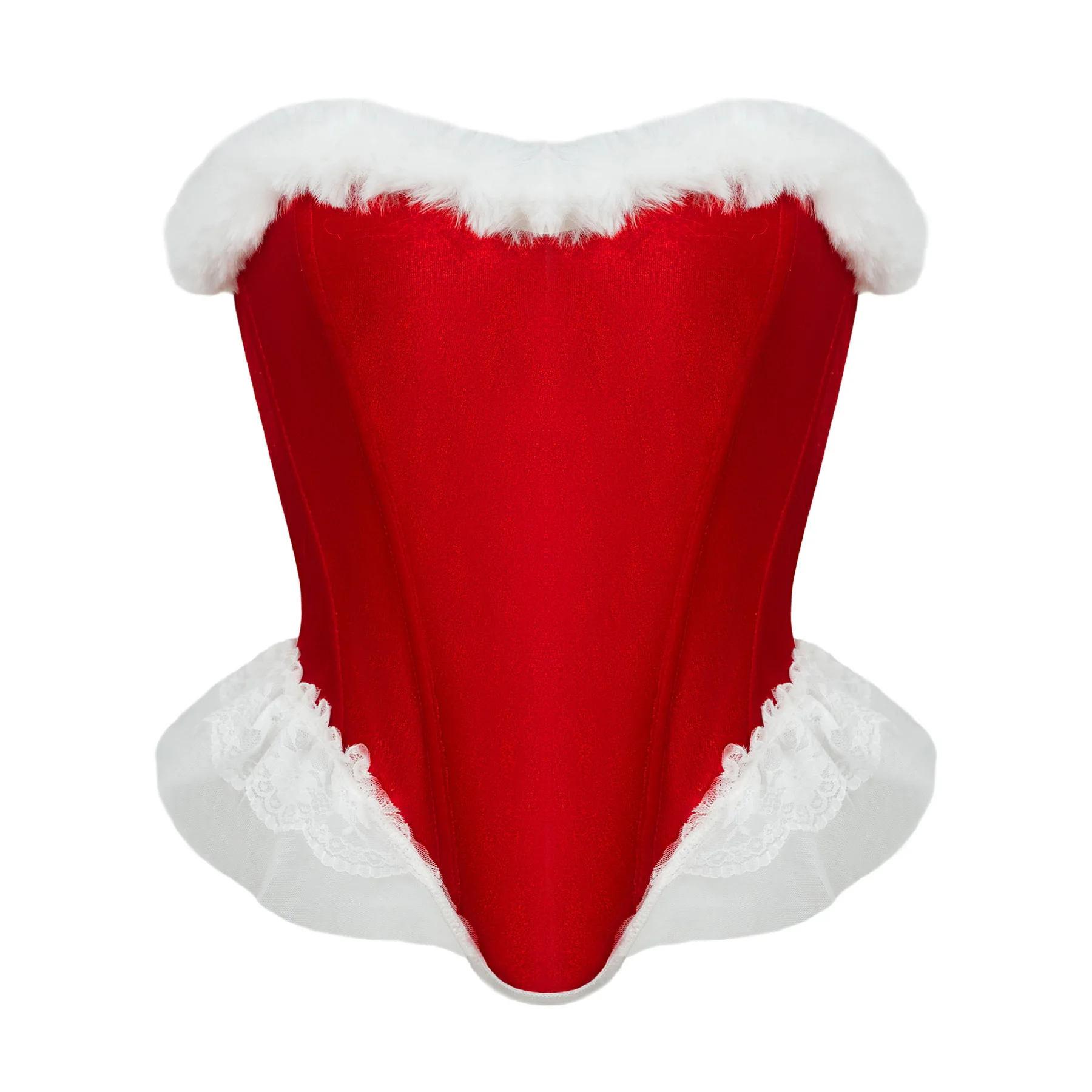 

Рождественский тематический корсет, романтическое нижнее белье, облегающий жилет с большим бюстом, женские кружевные корсеты-бюстье, топ на бретелях, тонкий косплей, вечеринка, сцена