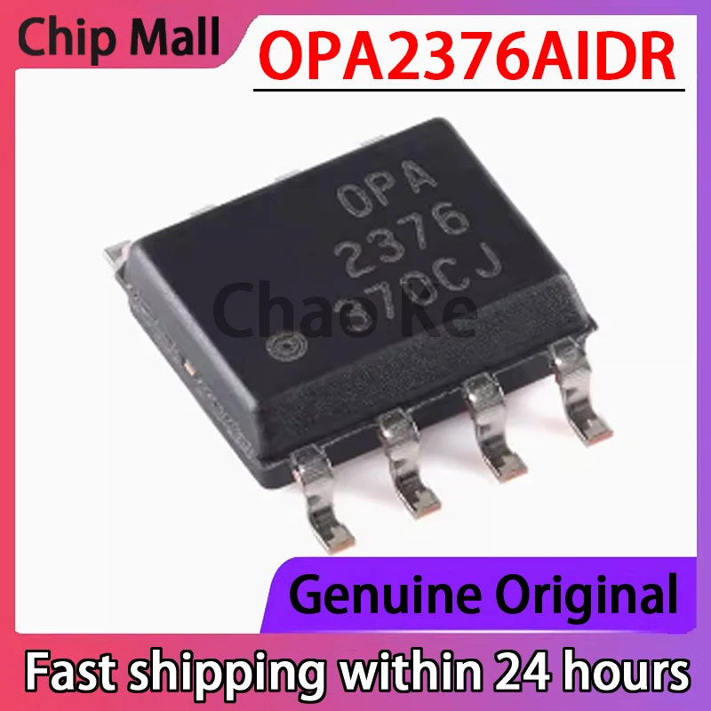 2PCS New Original OPA2376AIDR OPA2376 SOIC-8 Dual Precision Operational Amplifier in Stock