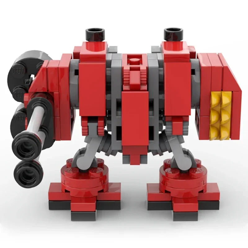 Juego Popular Mecha modelo Moc, bloques de construcción, tecnología Mech, bloques modulares, espacio multiforma, regalo de Navidad, juguete DIY, conjunto de montaje