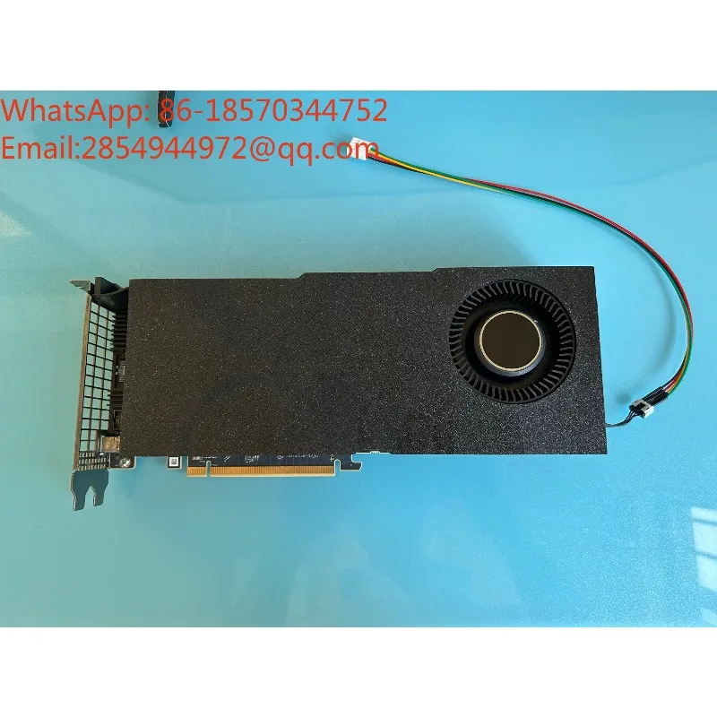 MI50 Computing Card Cooling Modification Accessory, Built-in Turbo Fan, Reduces High Temperature GPU Cooling Fan