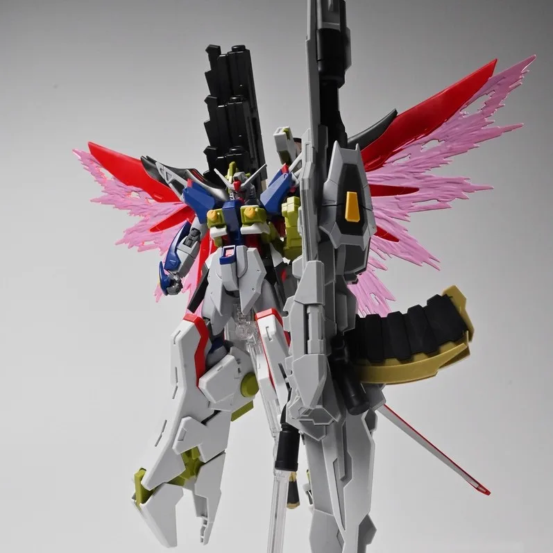 متوفر في المخزون Gaogao Hg 1/144 Destiny Spec2 Zeus صورة ظلية تجميع أطقم منمذجة عمل الشكل روبوت نموذج بلاستيكي اللعب تحصيل
