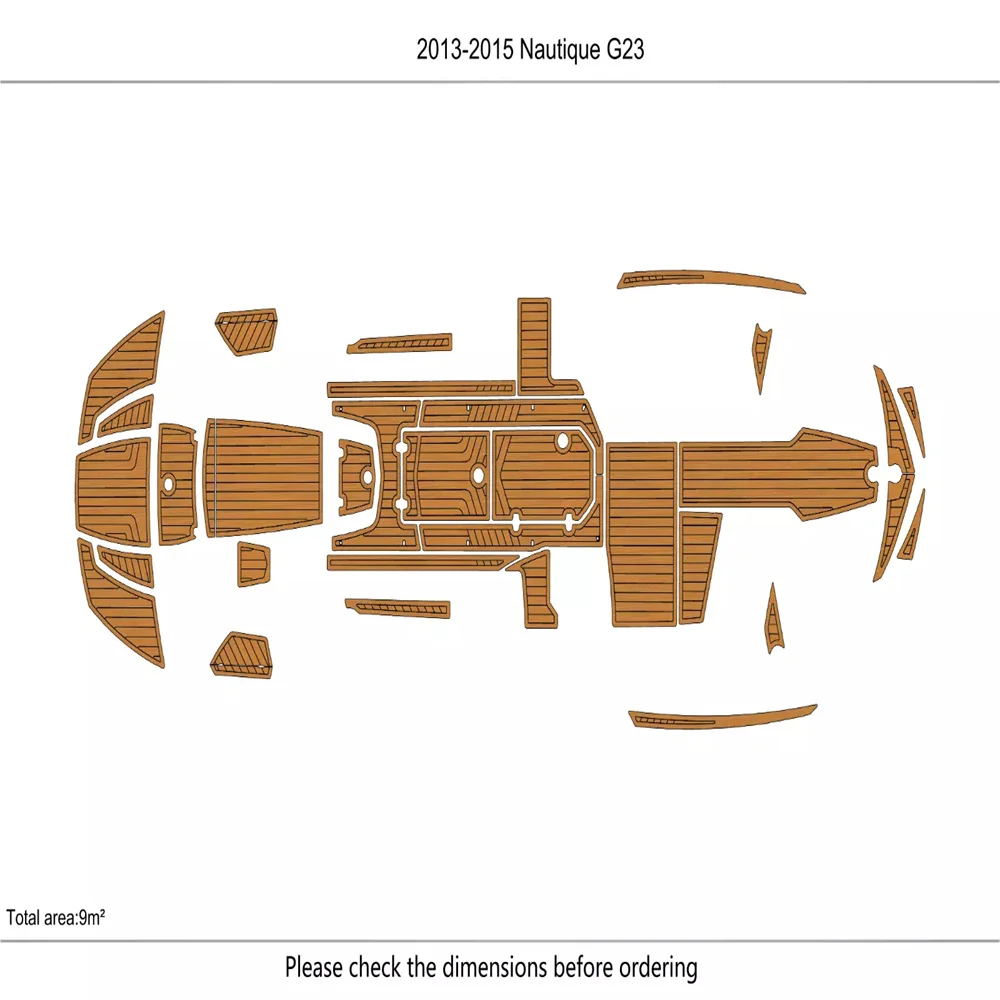 2013-2015 Nautique G23 Cockpit Swim platform 1/4