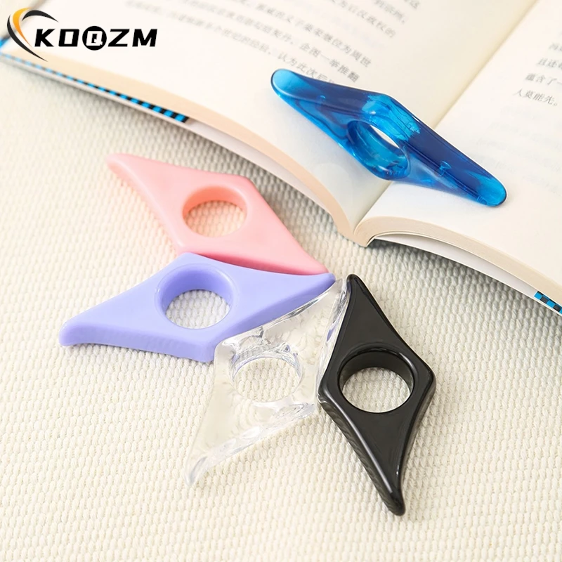 Fashion Convenient Durable Creative Thumb Book Support Book Page Holder Bookmark School Office Supplies For Library Book Lovers