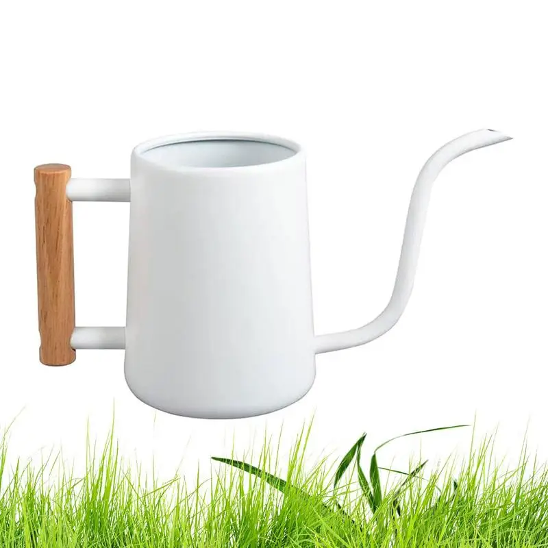 Plant Watering Can Watering Can With Comfortable Wooden Handle Plant Watering Devices For Indoor House Plants Bonsai Outdoor