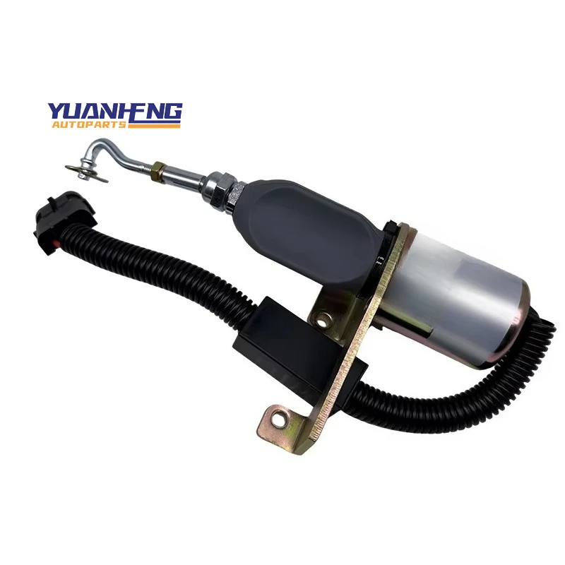 

4942879 Аксессуары для экскаваторов, электромагнитный клапан отключения топлива, топливный насос дизельного двигателя для CUMMINS 6BT 6CT 6C5346207 5301701 5295567