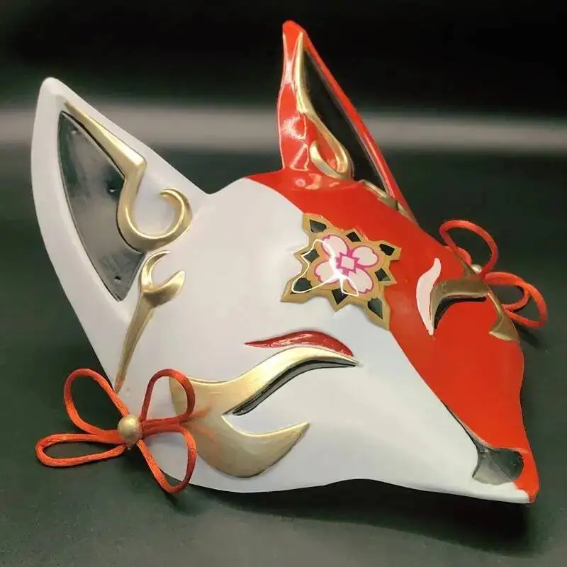 Anime Game Honkai: Star Rail Sparkle Cosplay Mask Animal Fox Full Face Masks Unisex Halloween Carnival Party Prop