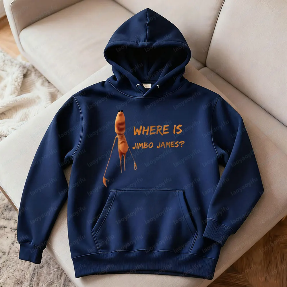 ماركوس الدودة ميمي هوديس مضحك الدماغ روت الملابس أين جيمبو جيمس مضحك القمم الرجال النساء أحدث العصرية نمط الشارع الشهير #4