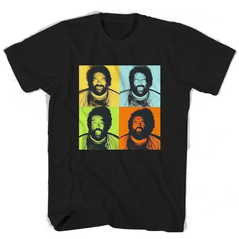 Bud Spencer Camiseta Pop Art Women's T-Shirt Print T-Shirt Breaking Bad Print T-Shirt Y2k Top Women's Clothing Fashion Kawaii