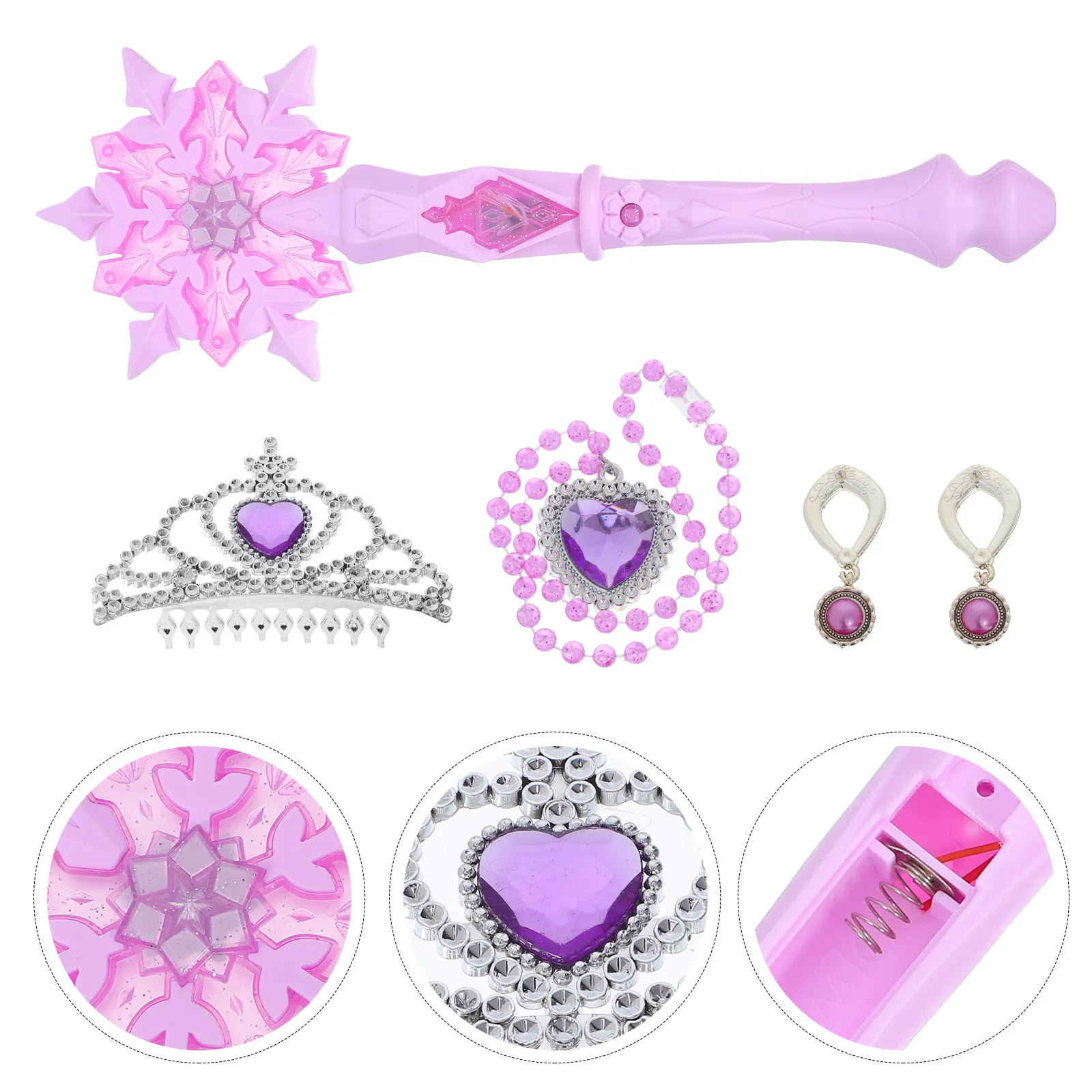 

Светящаяся палочка с эффектом блесток для вечеринок, светодиодная палочка для детей, украшение для дня рождения, светящаяся палочка принцессы.