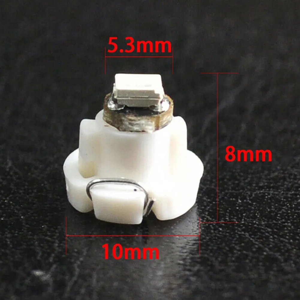 

Bulbs Upgrade Your Car\\'s A/C and Instrument Cluster Lighting with 10 High Quality Ice Blue T42 Wedge LED Bulbs