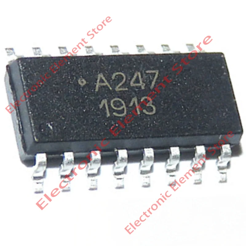 2PCS ACPL-247-500E High Speed Optocoupler SOP-16 A247