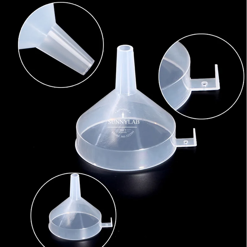 1Pcs Plastic Conical Funnels For Perfume Liquid Essential Oil Filling Empty Bottle Packing Tool Lab Supplies