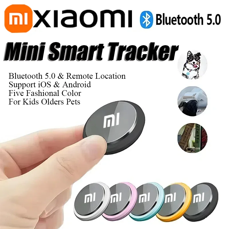 Xiaomi Mini GPS Tracker Device Smart Anti-Lost Reminder Bag Wallet Bluetooth Portable Finder Airtag Tracking Locator New Arrival