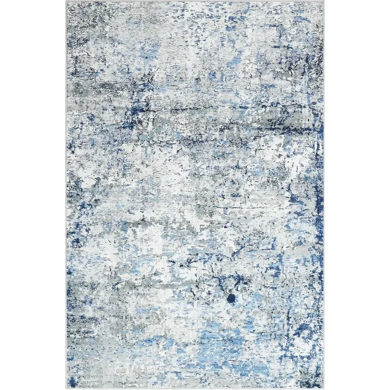 Anti-Slip Backing Washable Rug,Stain Resistant Modern Abstract Large Area Rug,Ultra-Thin Room Decor Rugs