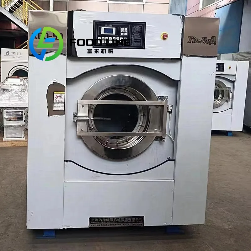Vollautomatische kommerzielle Waschmaschine, Waschmaschine, Extraktor, münzbetriebene Wäschewaschmaschine für selbstgebaute Wäsche