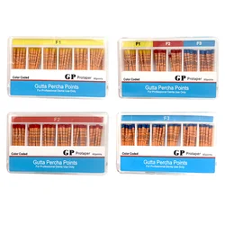 AG 5Box Dental Gutta Percha Points F1 F2 F3 F4 F5 #02 #04 #06 Dental Material Gapadent Gutta Percha Points Gutta Percha Points