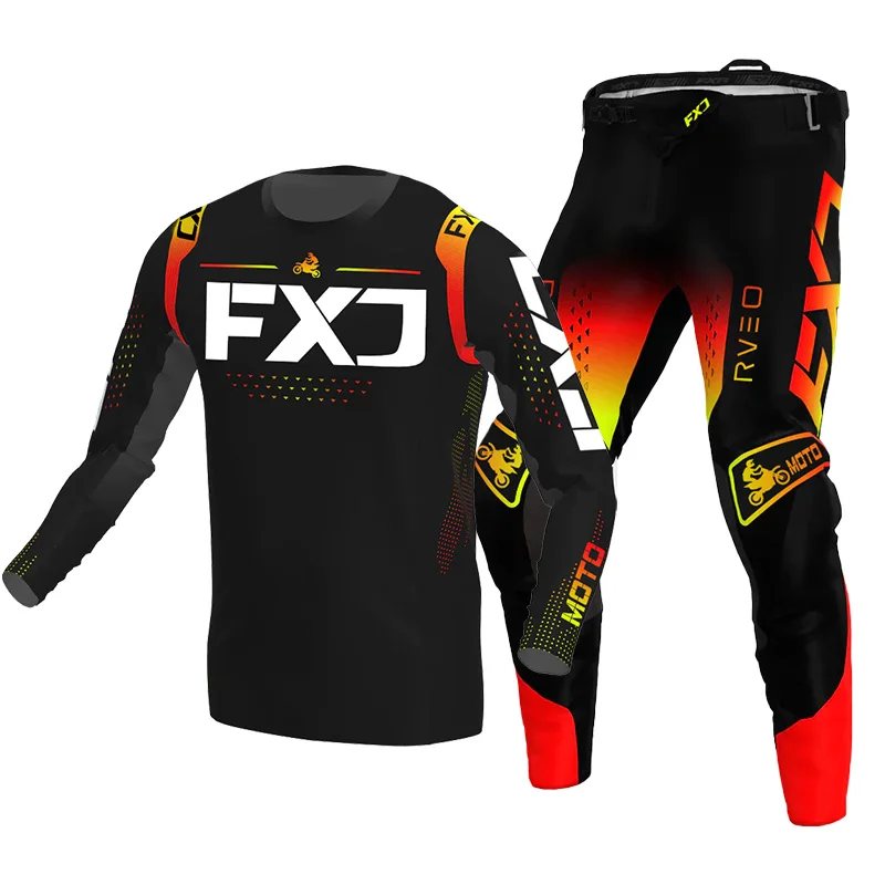 motocross gear set racing suit Off-road MX Enduro MOTO Mens Kits Women's Motorcycle Combo white Pink black red green