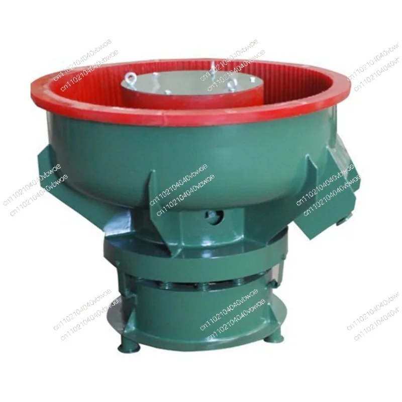 Automatic discharge vibration grinder metal surface polishing machine