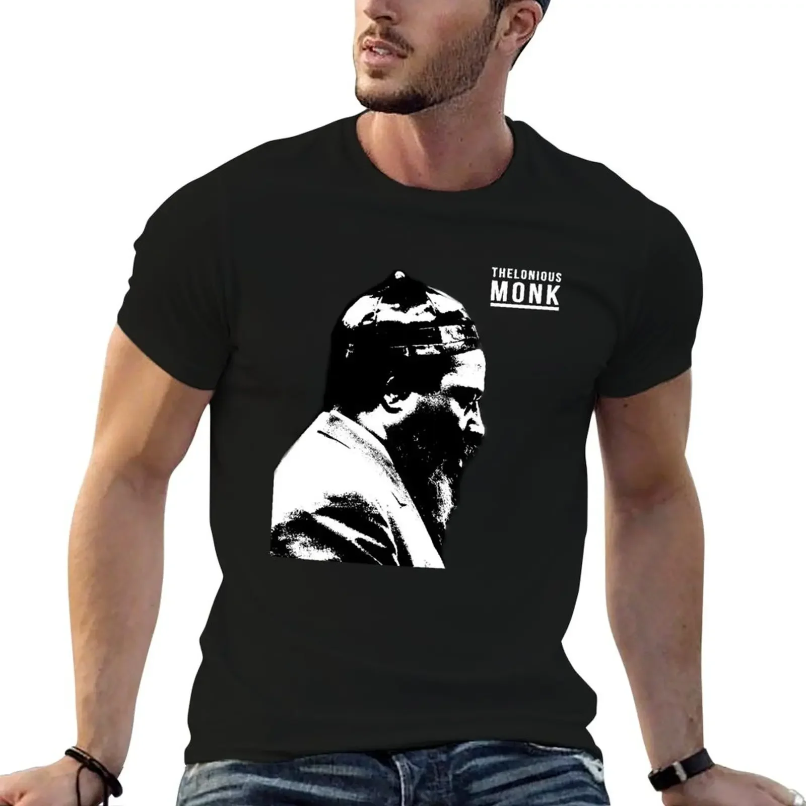 thelonious Monk JAzz T-Shirt sublime oversizeds Men's t-shirt