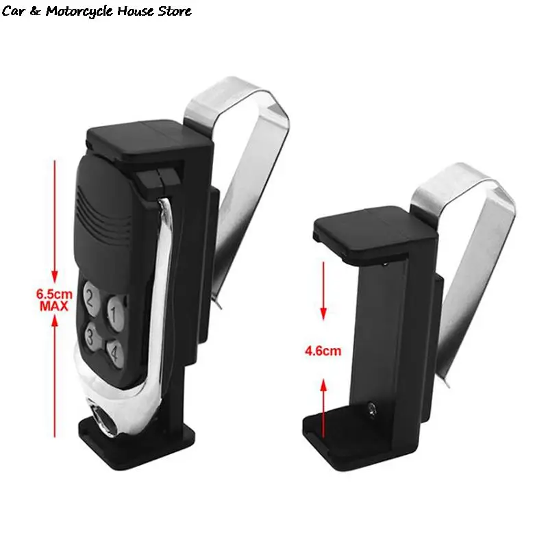 47-68mm for Garage Door remote control Adjustable Clips Stand Support Car Sun Visor Clip Holder Mount Stand