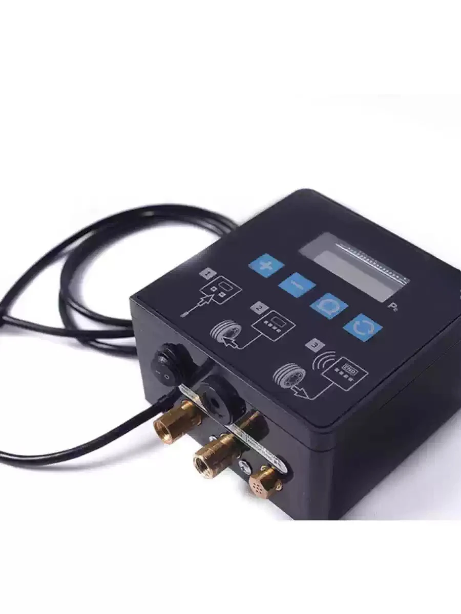 tire inflator, high-precision digital display pump, fully automatic wall mounted gas filling gauge, tire pressure gauge