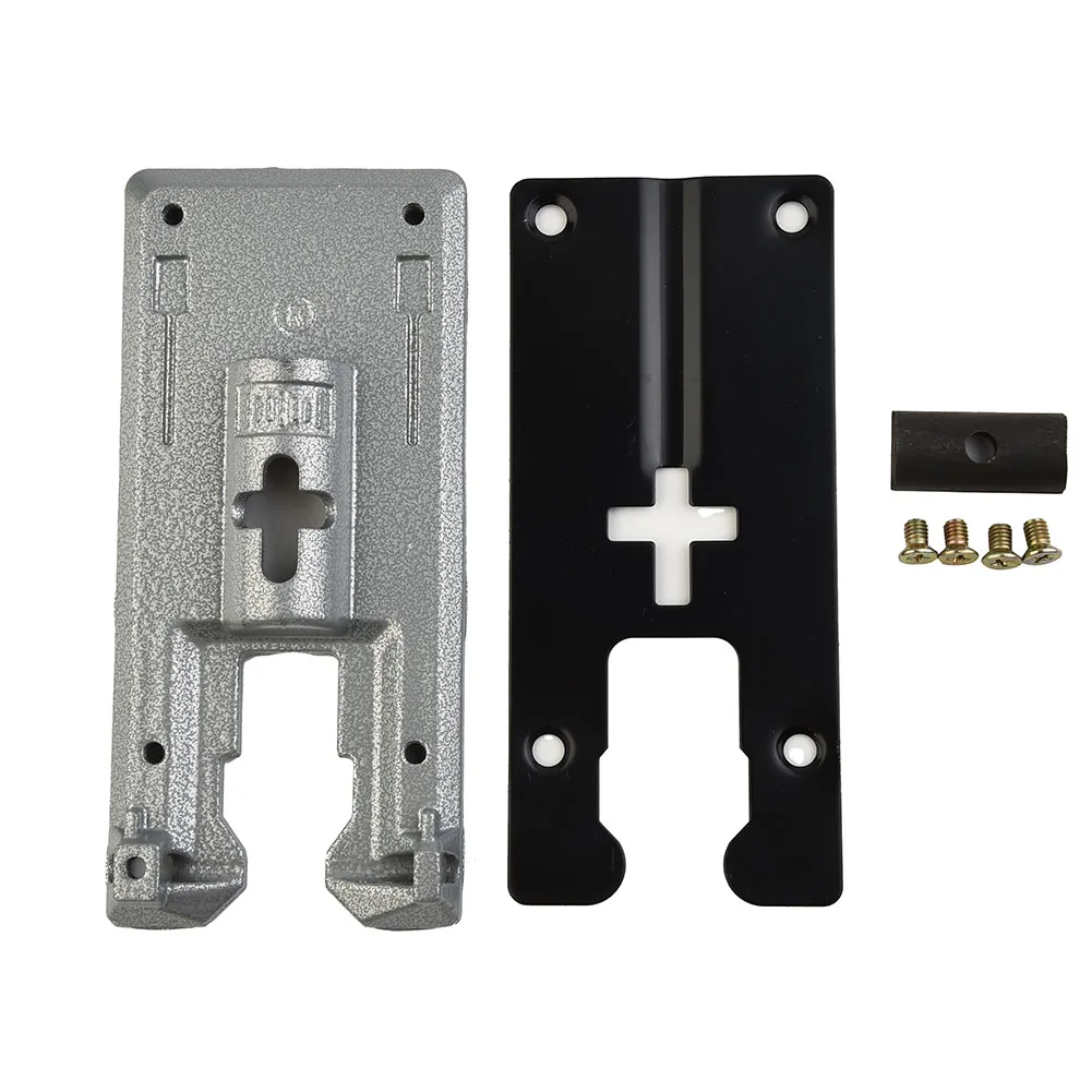 Jigsaw Floor Jig Saw Replace Saw Tool 4304 Accessoires Aluminum/Iron Assembly Base Plate Black+silver Fittings