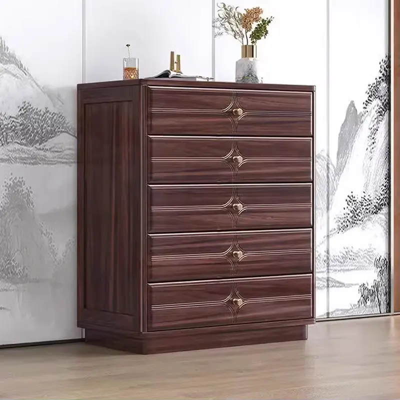 

Customizable new Chinese solid wood chest