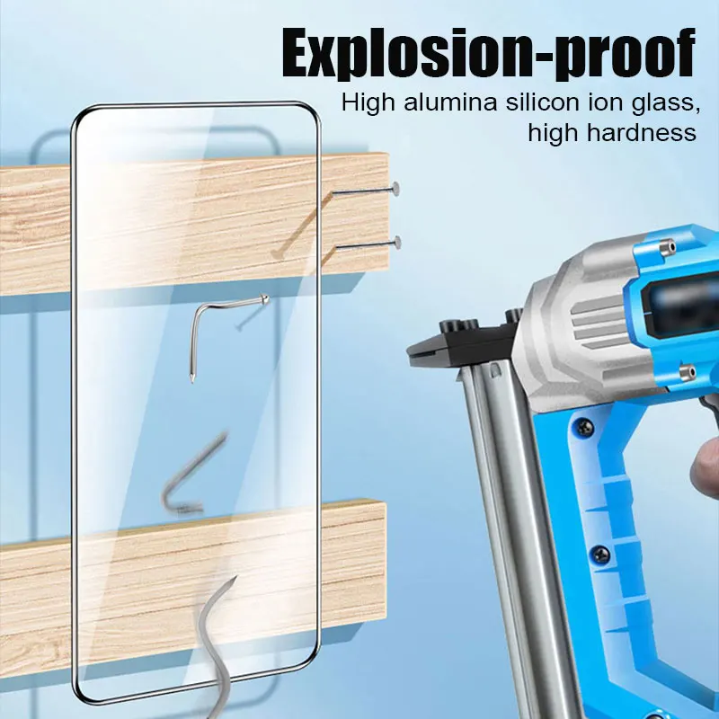 3PCS Tempered Glass on For Samsung Galaxy A06 A16 A26 A36 A07 A17 A04 A05S A14 A24 A34 A54 A55 A35 A25 A15 Screen Protector - náhled 4