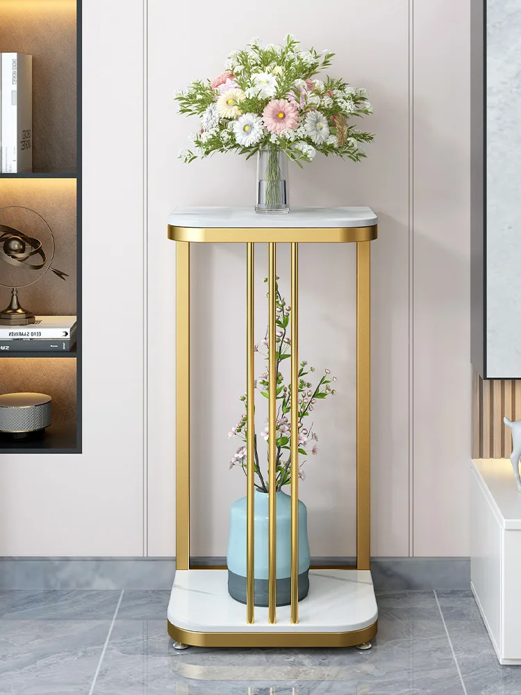 

*/*Simple Flower Pot Placement, Light Luxury Flower Shelf, Nordic Indoor Home Balcony, Rock Slab Shelf, Living Room