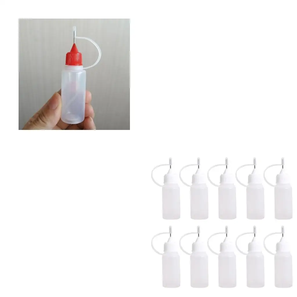  Alcohols Dropper Bottle Squeezable Dropper Bottle Cosmetic Makeup Packaging for Electronic Cigarettes Saline