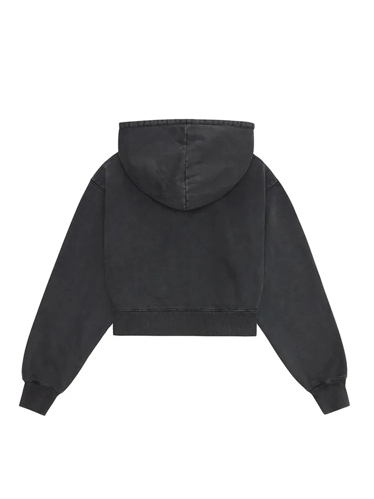 Retro Y2k Clothes New American Letter Print Harajuku Street Loose Hoodie Woman Loose Spring Trend Sweatshirt Wash and wear out