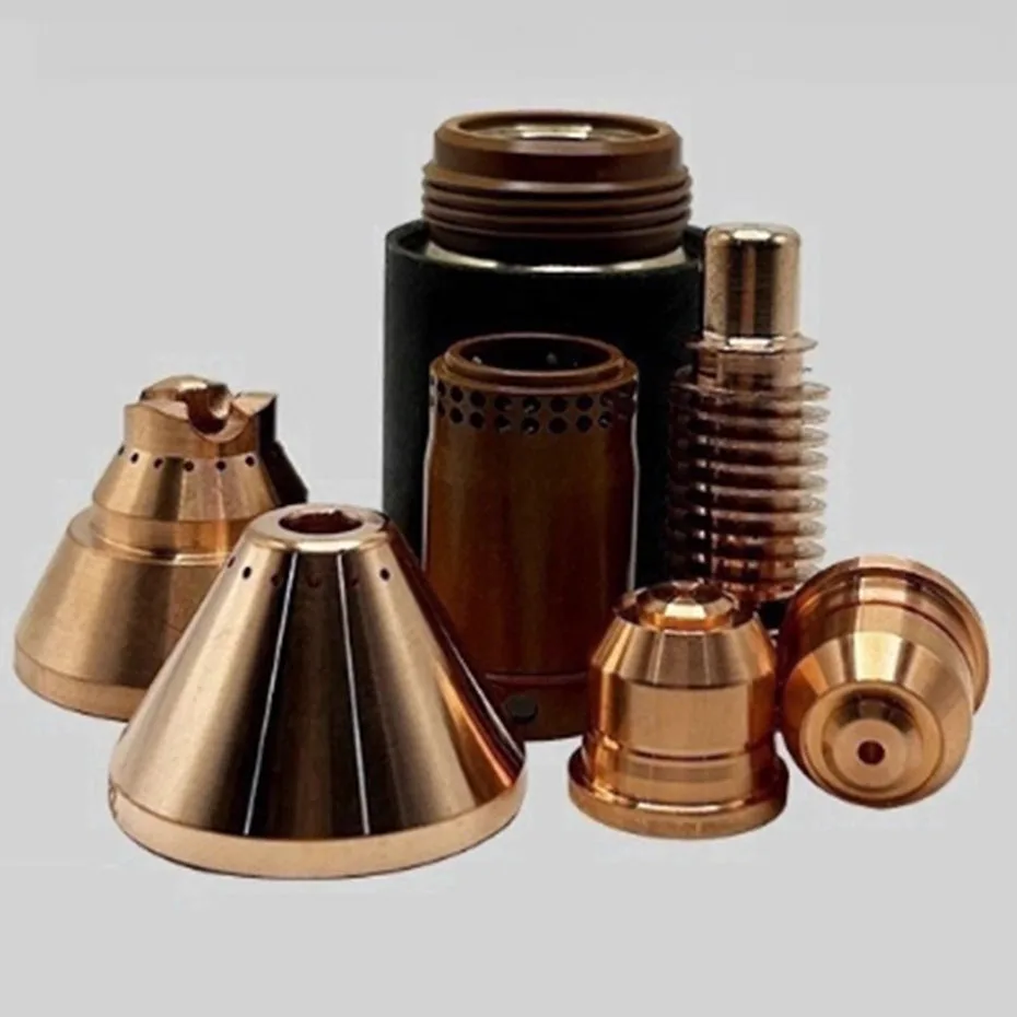 ماكينة قطع البلازما Hi Bao 125A قطب كهربائي 220971 فوهة 220975 غطاء حماية 220976 حلقة تيار الدوامة، إلخ
