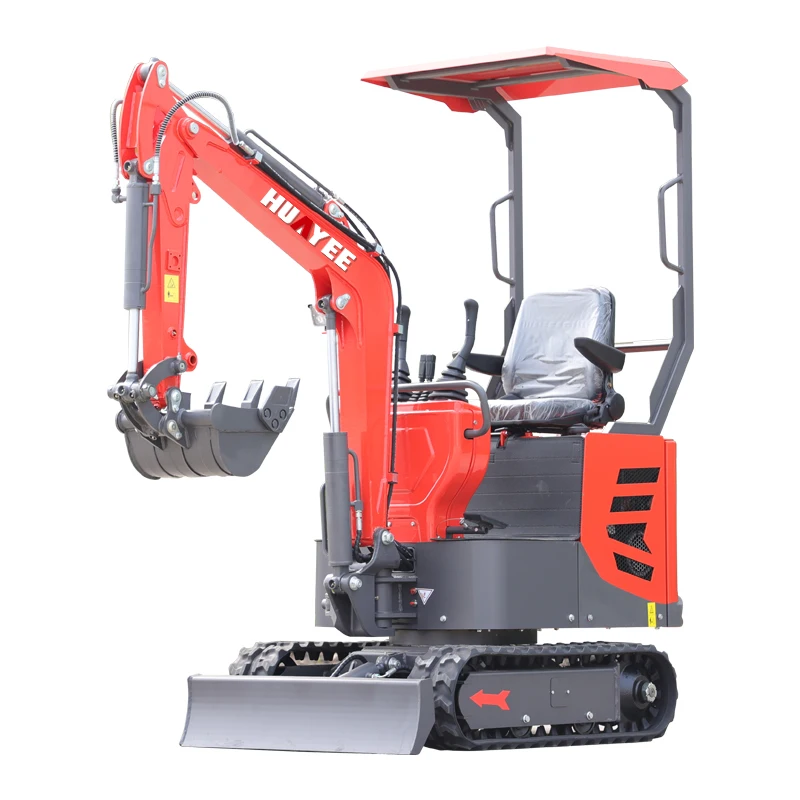 Customize Mini Excavator 1 Ton Home Small Escavatore China Wholesale Mini Digger High Efficiency New Crawler Excavator Price