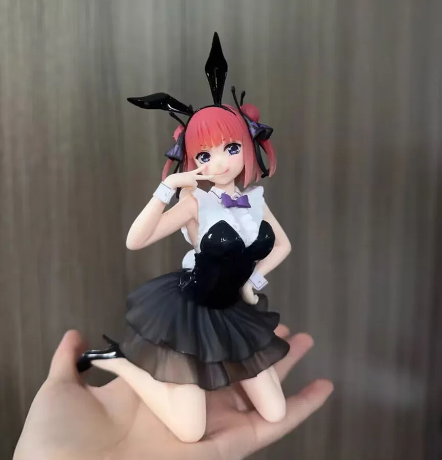 

2025 In stock Japanese original anime figure Nakano Nino BUNNY sitting ver action figure collectible model toys for boys